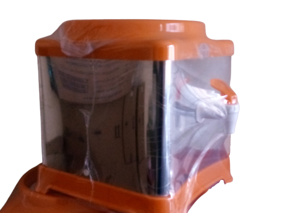 Bebedouro Suporte Inox CMA P/galão na cor Laranja