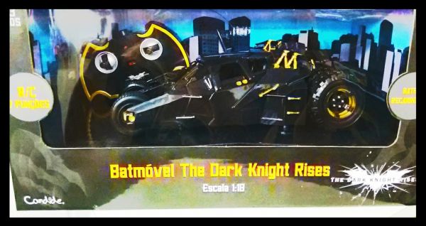 Carro do Batman Controle Remoto 7 Funções