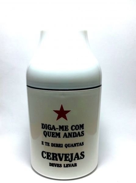 Porta Litrinho e Lata (Branco Diga-Me)