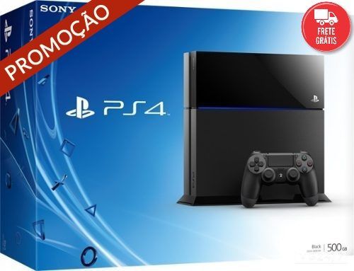 Playstation 4 500gb Bivolt 3D Bluray (PS4)