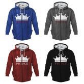 MOLETOM OFF PRINCE (ZIPER) -TAMANHO