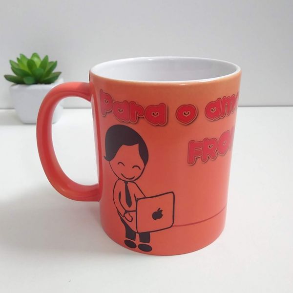 Caneca mágica vermelha
