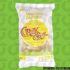 Biscoito Polvilho Linhaça e Amaranto 50g Crek Crek
