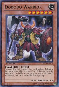 Dododo Warrior SP14-EN018 - Starfoil Rare