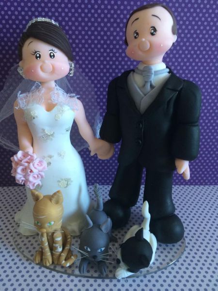 Noivos fofos +3 animais