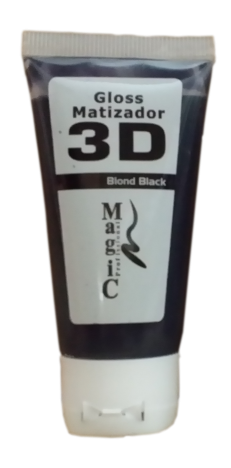 Gloss 3 D Matizador 40g Black Blond