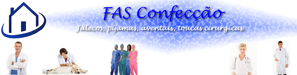 FAS Confecção jalecos, pijamas, aventais, tocas...