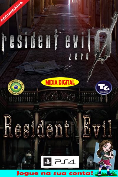 Kit Resident Evil Origins RE0 + RE1 - Secundaria