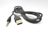 CABO USB + P2 ESTÉREO COM EMBALAGEM XINYUE 1,5 METROS.