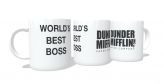 Caneca The Office The World's Best Boss Dunder Mifflin