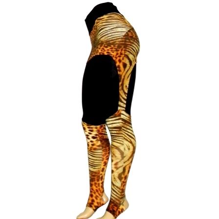 Calça Legging Bicolor