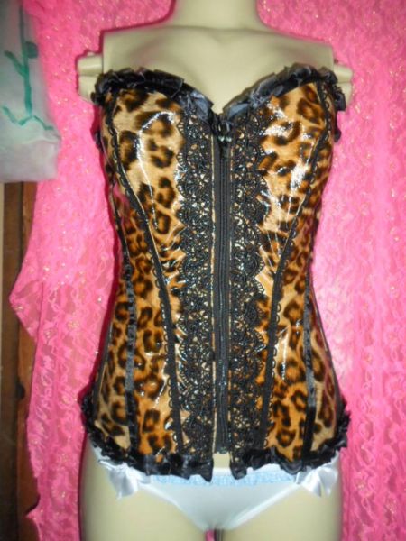 Corset Sexy Onça
