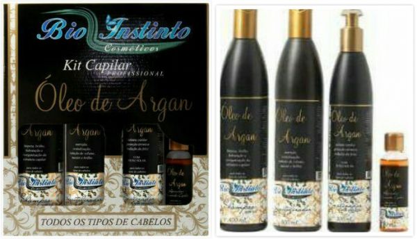 KIT ÓLEO DE ARGAN BIO INSTINTO