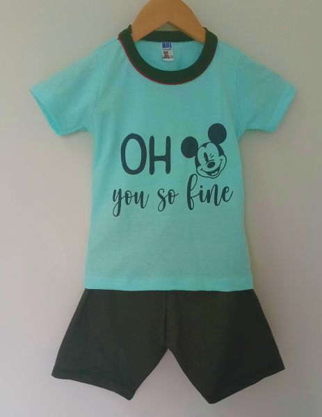 Conjunto Infantil Menino Oh Mickey