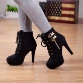 Bota super- elevação Em Duas Cores Promoção  FRETE GRATIS