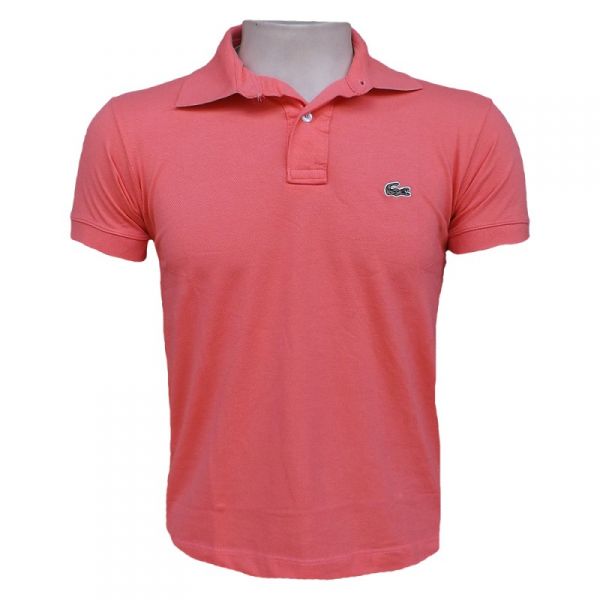 CAMISA MASCULINA POLO LACOSTE SALMÃO