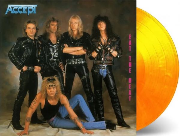 Accept - Eat the Heat (Limited 30th Anniv. Edition of 2000 Copies on Flaming Vinyl 180g - Lacrado)