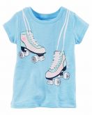 FB1202- Carter's Camiseta Patins Azul 18M (12-18meses)