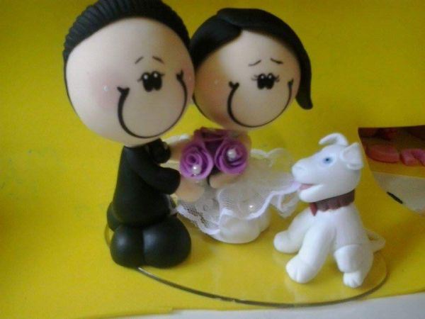 Topo noivinhos Fofuxo