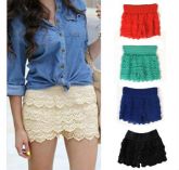 Short Guipir Rendado Cód B