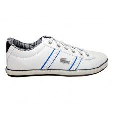 Sapatênis Lacoste Branco e Azul Modelo: 11654