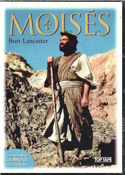 DVD - OS DEZ MANDAMENTOS - Moisés - Burt Lancaster
