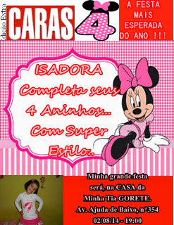Convite Caras