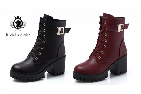 BOTA LUXO MULHER DE ESTILO