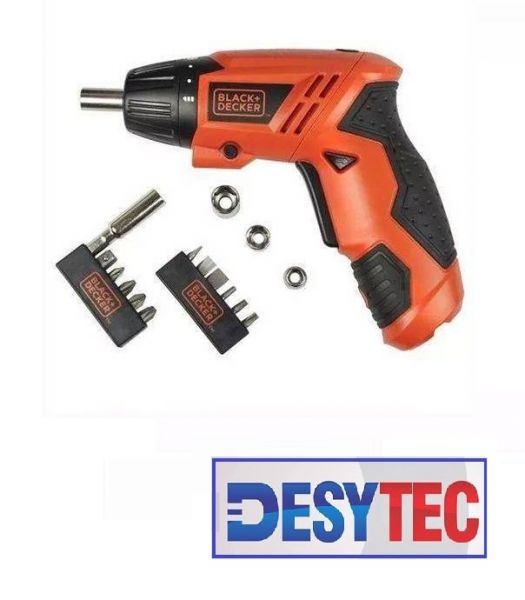 Parafusadeira 4.8V Black&Decker C/ 16 Acessórios - Bivolt