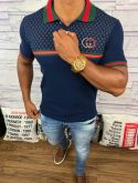 Polo Gucci - Azul      Marca: Gucci     REF. FDWS82