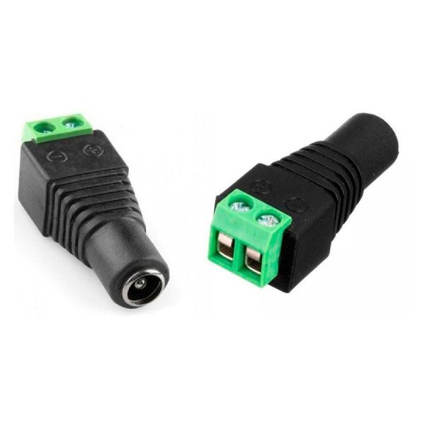 100 Conectores Plug P4 Fêmea com Borne