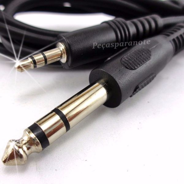 Cabo P2 Estéreo X P10  Notebook ,Celular, Tablet, 3 Mt (Aoweixun)