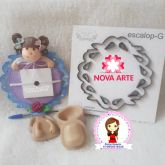 Kit porta recado para geladeira