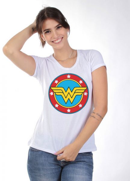 Blusa Mulher Maravilha