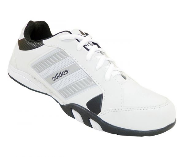 Tênis Adidas F800 Branco e Prata