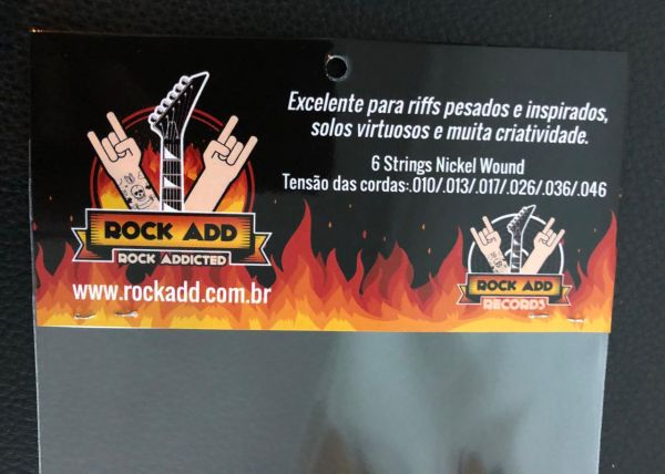 AIR GUITAR STRINGS! Corda para Air Guitar - FRETE GRÁTIS