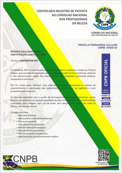 FIBERBROW 360° / PRISCILA FERNANDES CALIJURI