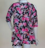 VESTIDO MANGA OMBRO NU