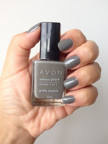 Esmalte 5 em 1 grafite elegante Avon