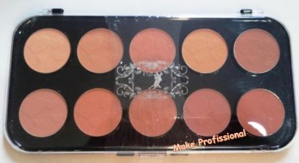 Paleta de Pó com 10 cores - T&G