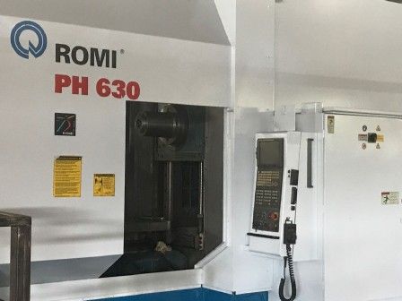 Centro de Usinagem Usado Horizontal CNC ROMI PH-630