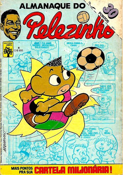 ALMANAQUE DO PELEZINHO #4-EDITORA ABRIL-1983