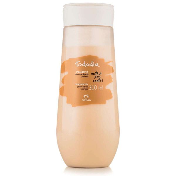 Sabonete Líquido Ultracremoso Macadâmia Tododia - 300ml