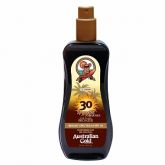 Australian Gold Spray de Gel com Bronzer instantâneas, SPF 30