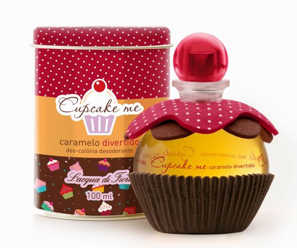 Perfume Cupcake me Caramelo Divertido, L'acqua Di Fiori, 100 ML
