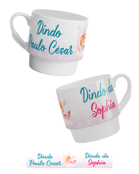 Xícara Dindo de Menina 001