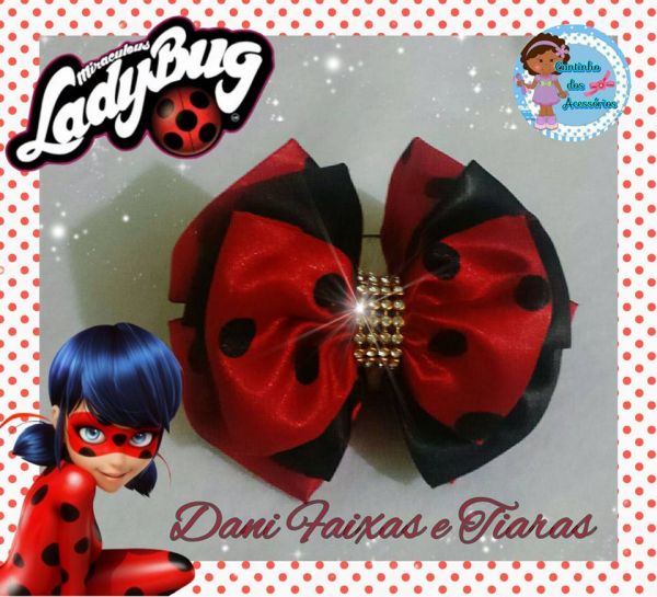 Laço Temático Lady Bug