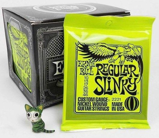Cordas Ernie Ball 2221/0.10 Importada + Frete Grátis