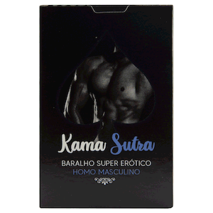 BARALHO KAMA SUTRA SUPER ERÓTICO GAY 55 CARTAS COPAG
