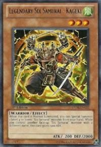 Legendary Six Samurai - Kageki STOR-EN022 - Rare